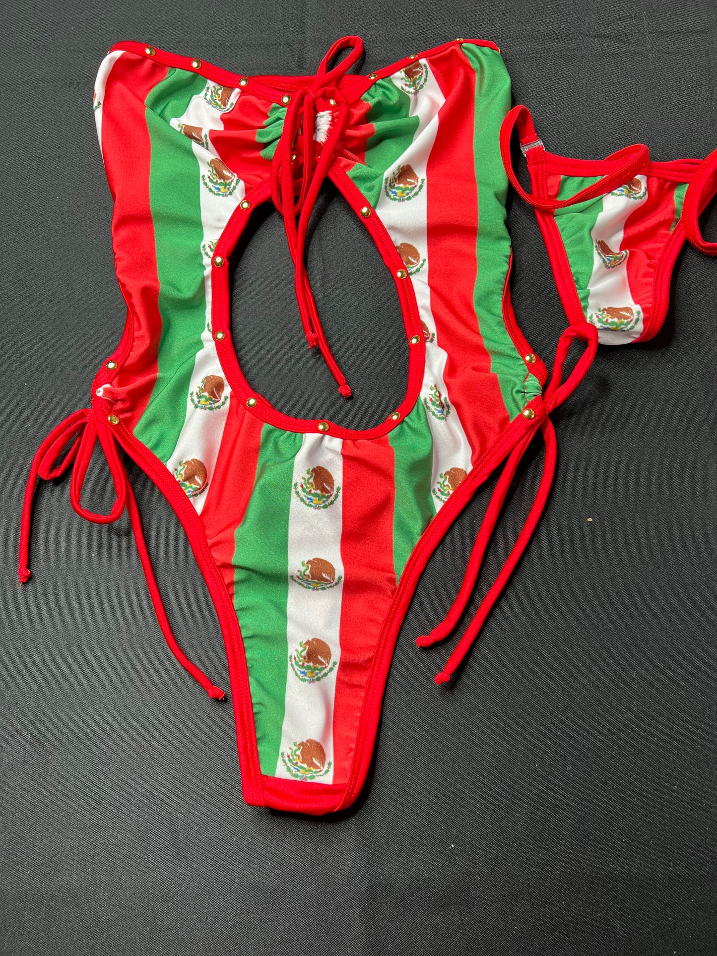 Mexico/Cinco de Mayo inspired One-Piece Exotic Dancer Outfit