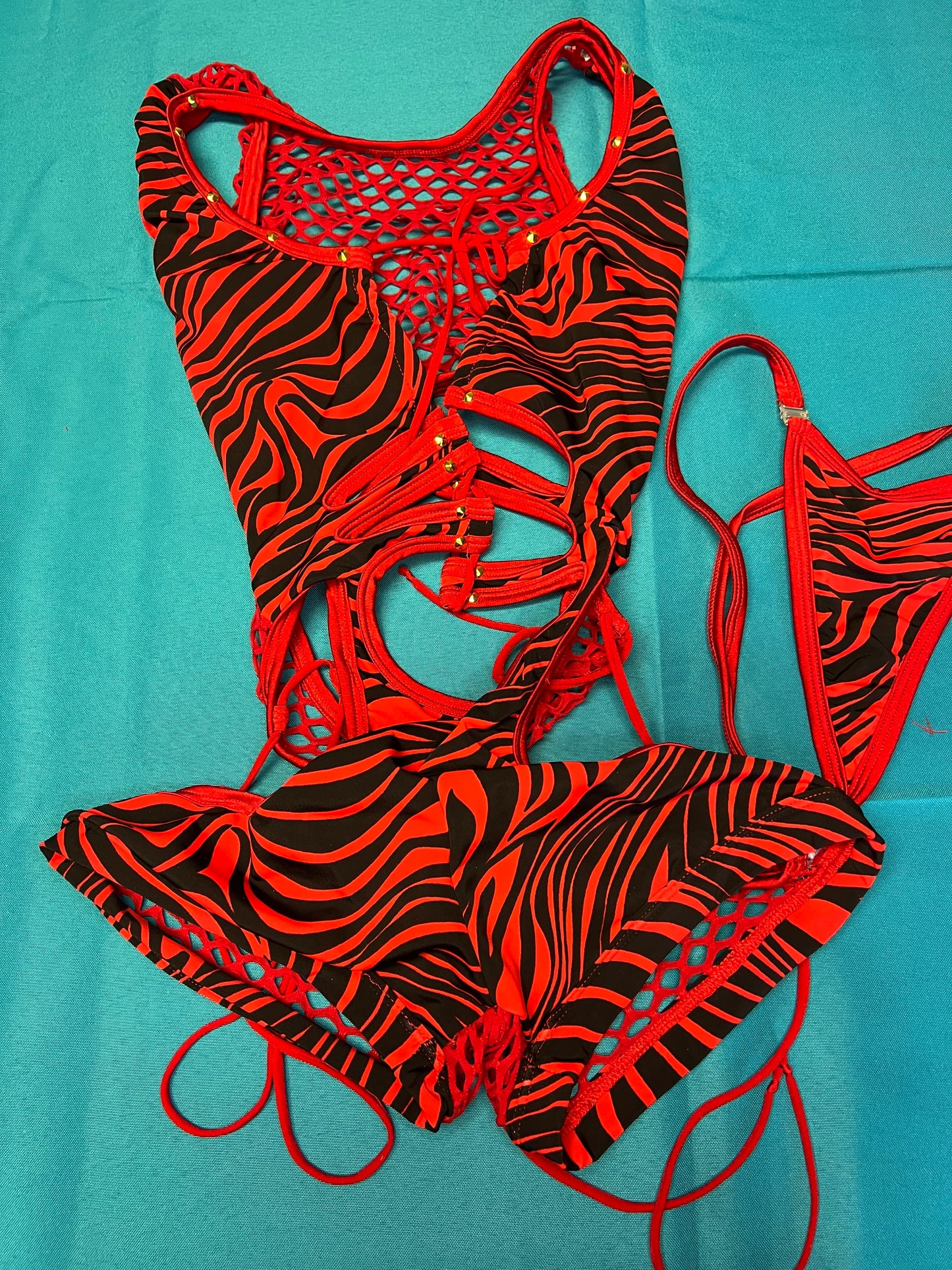 exotic dance wear/stripping outfits