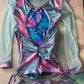 Cotton Candy Long Sleeve One-Piece Exotic Dance Wear Outfit