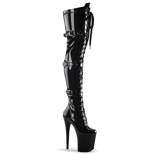 8" FLAM3028/B/M Thigh High Boots